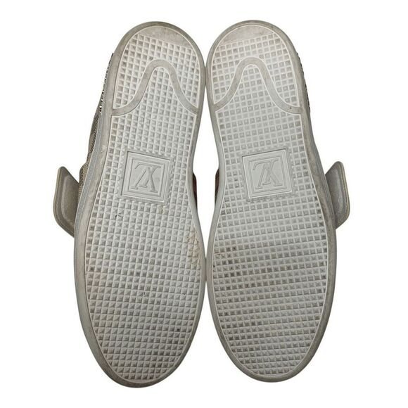 Louis Vuitton Damier Azul Summer Trunks Frontrow Sneakers EU 38.5 Velcro Shoes - Picture 9 of 10